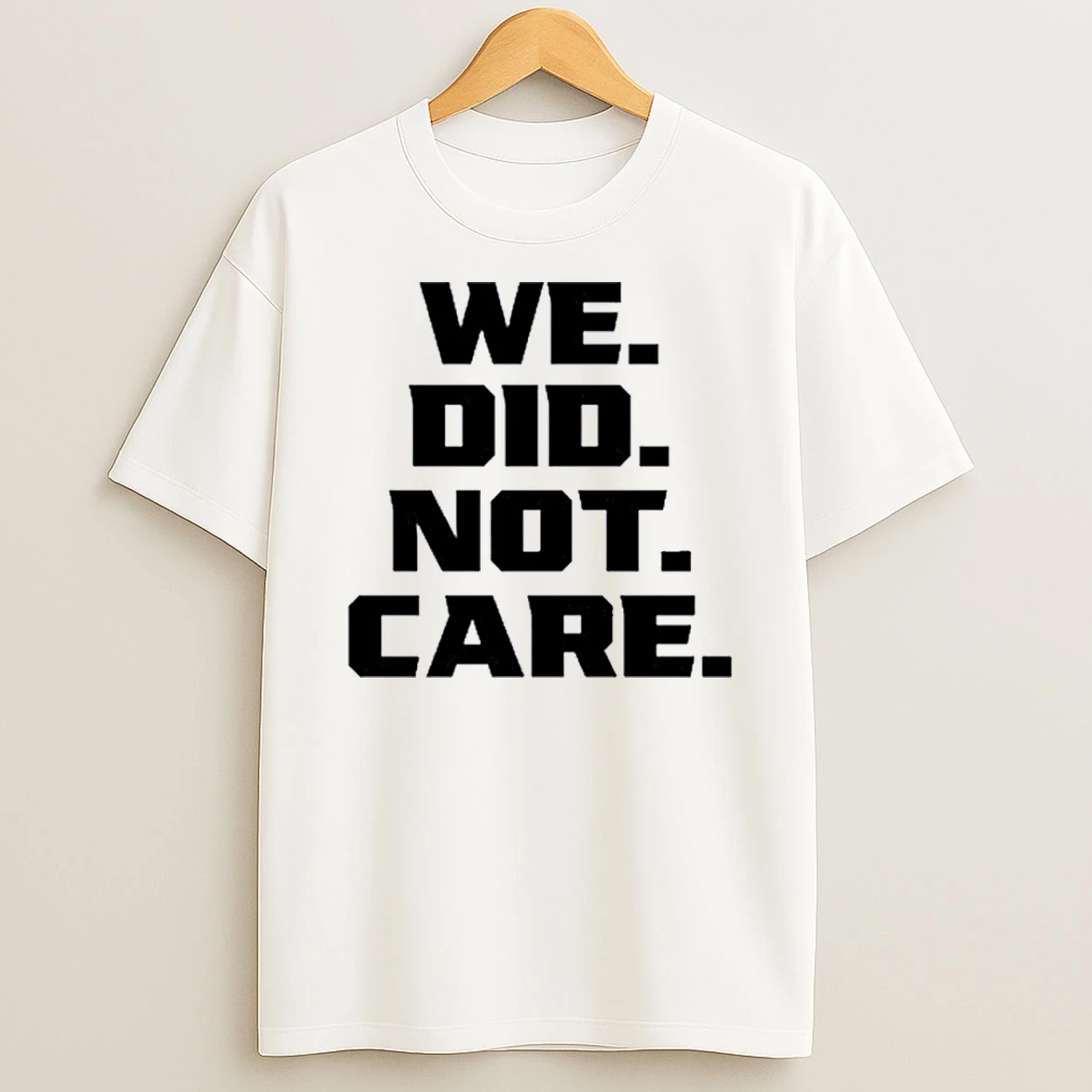 Kenneth Walker Iii We Did Not Care Shirts