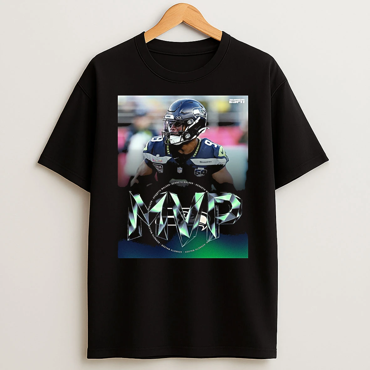 Kenneth Walker Iii Is The Super Bowl Lx Mvp Sports Center Shirts