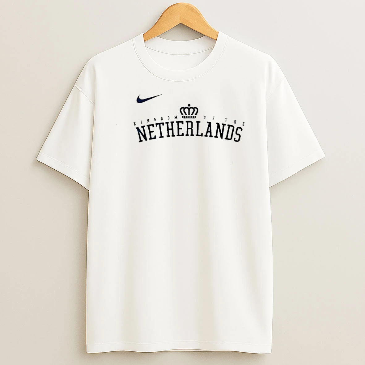 Kingdom Of The Netherlands Crown Logo Swoosh Shirts