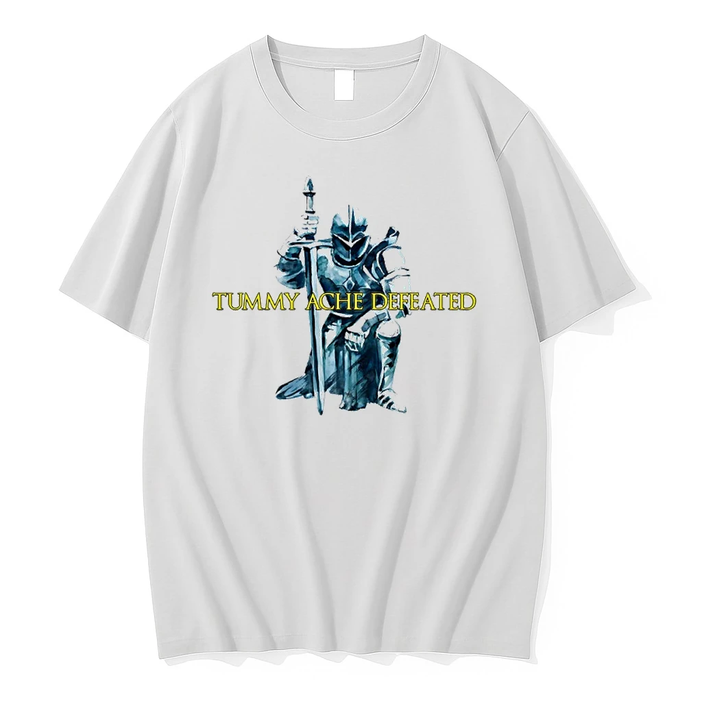 Knight Tummy Ache Defeated Shirts