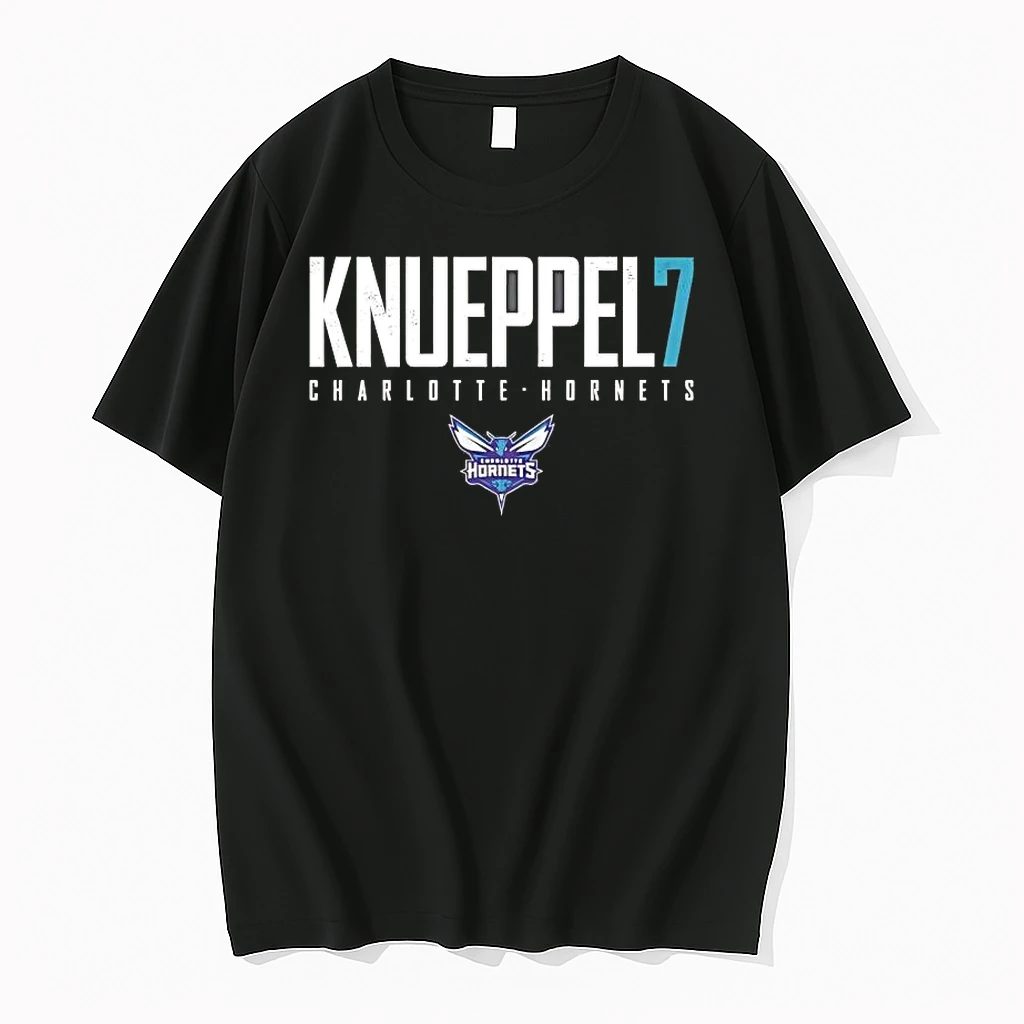 Kon Knueppel 7 Charlotte Hornets Basketball Name And Number Shirts