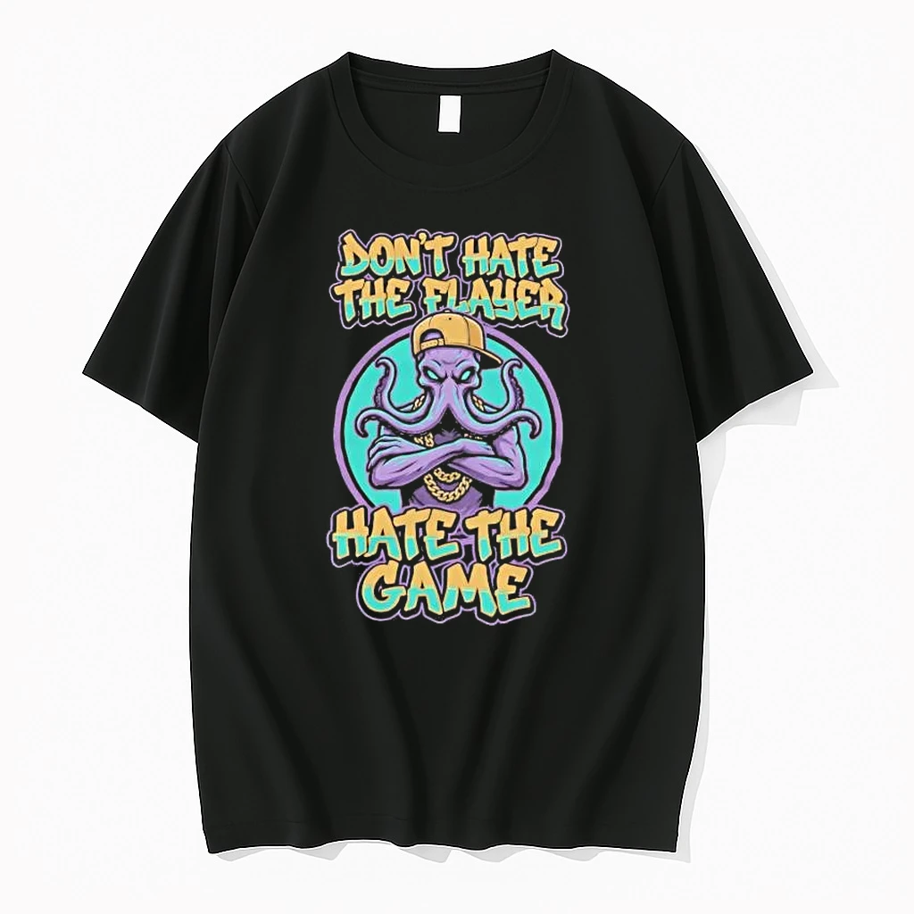 Kraken Dont Hate The Flayer Hate The Game Shirts