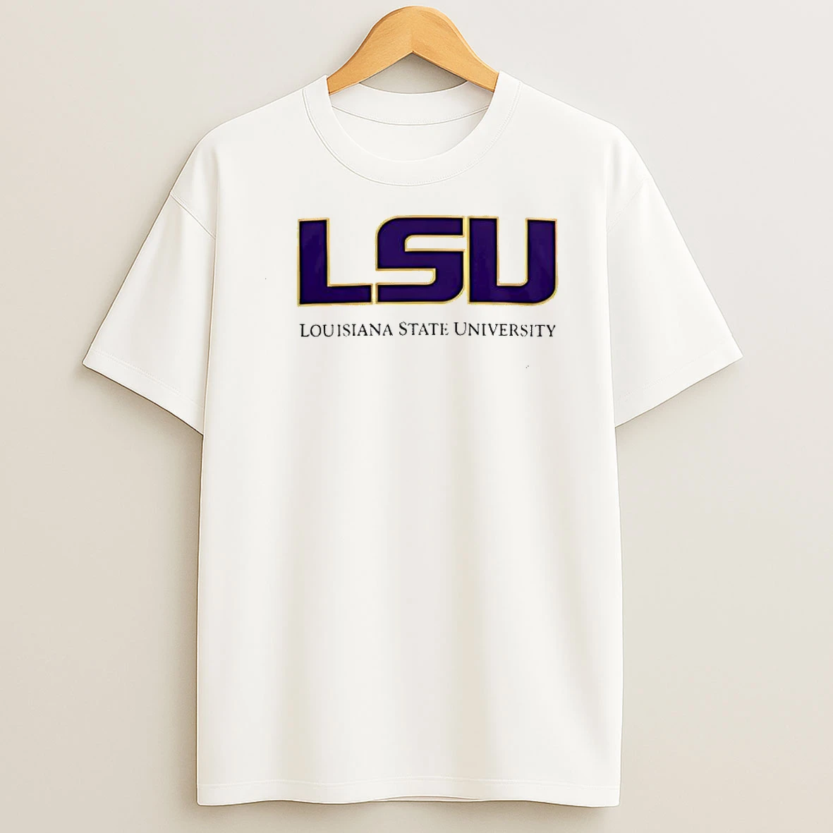 Lsu Louisiana State University Purple And Gold College Sport Shirts