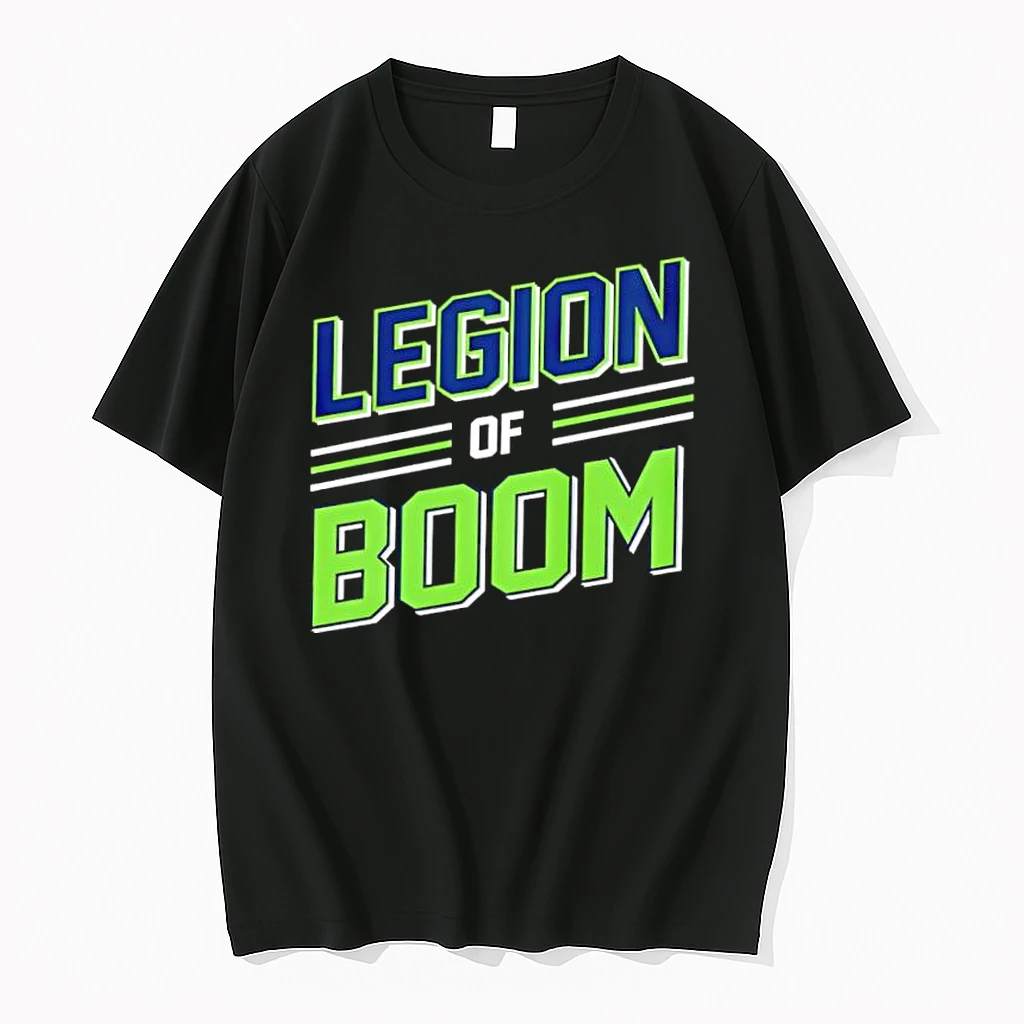 Legion Of Boom Seattle Football Defensive Unit Typography Shirts