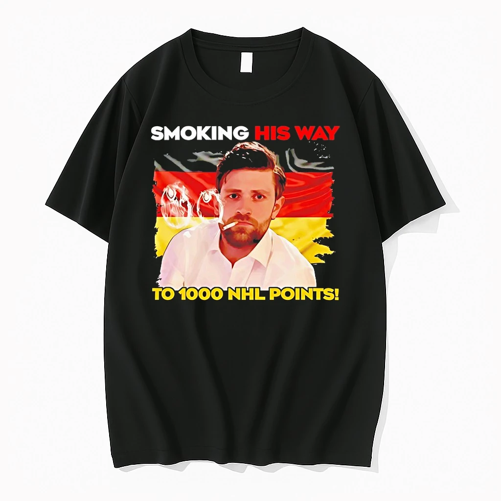 Leon Draisaitl Smoking His Way To 1000 Points Shirts