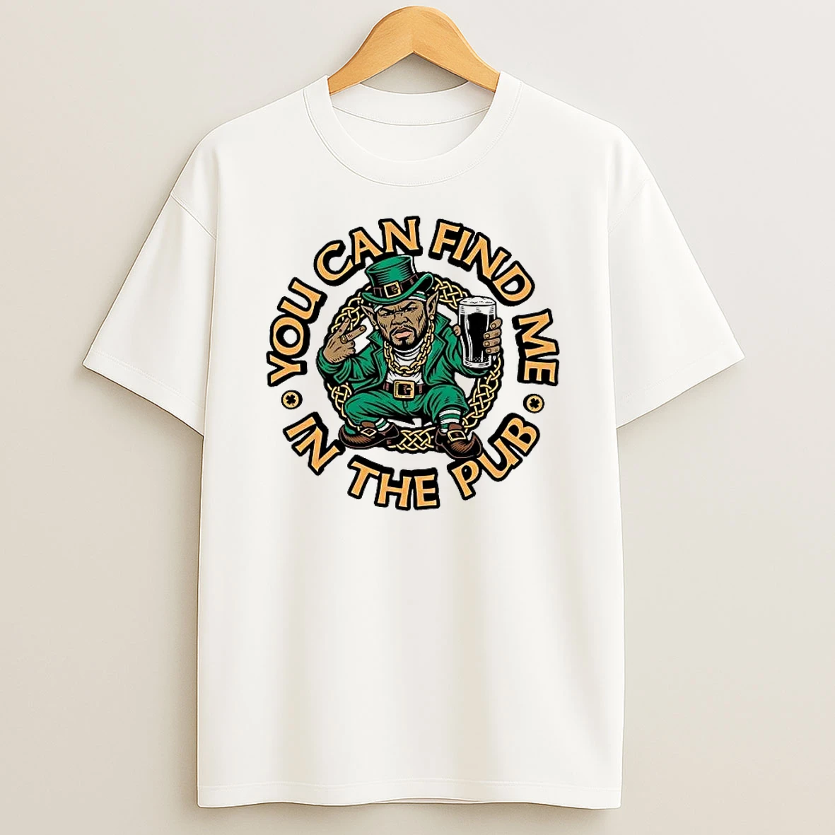 Leprechaun You Can Find Me In The Pub St Patricks Day Shirts