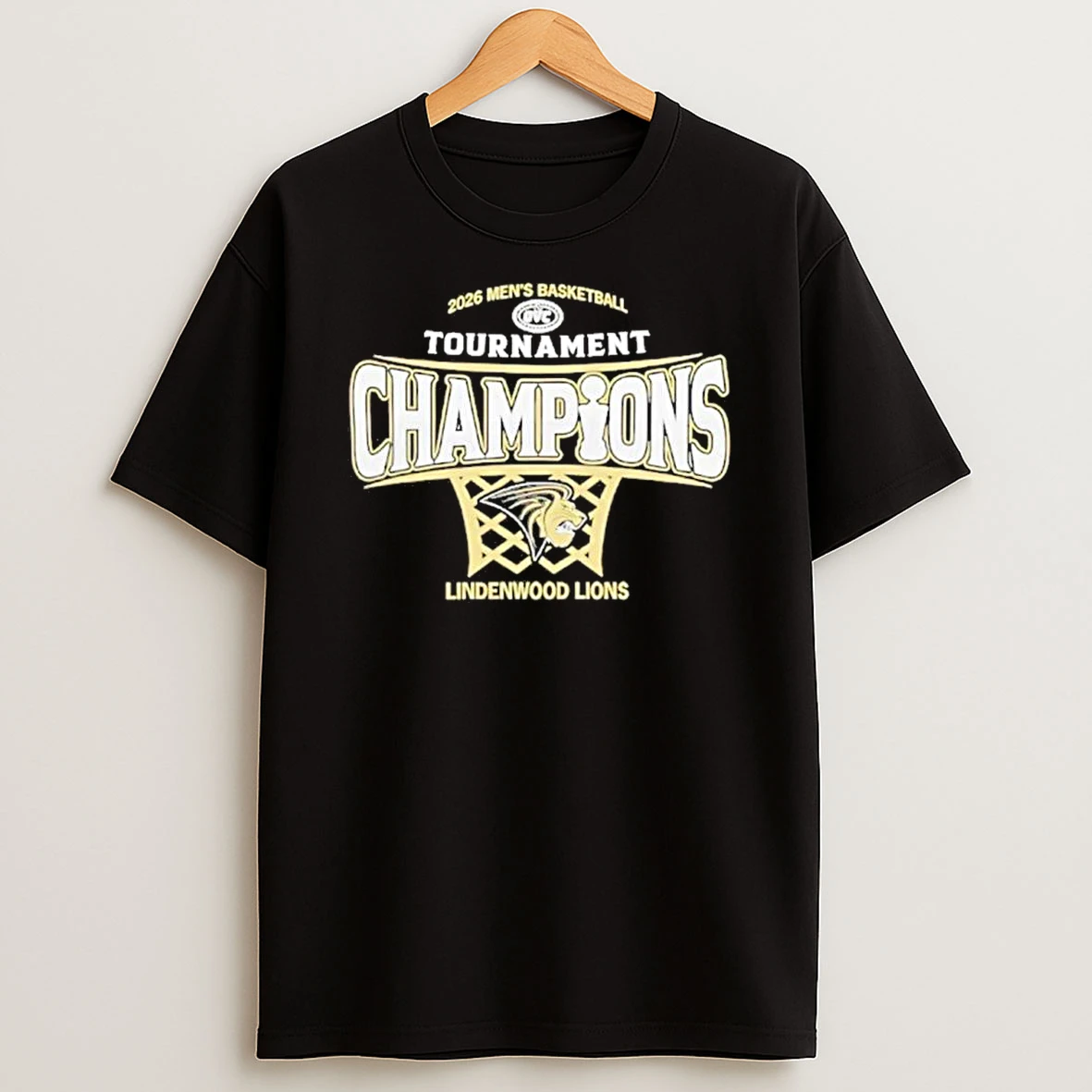 Lindenwood Mens Basketball 2026 Ovc Conference Tournament Champions Shirts