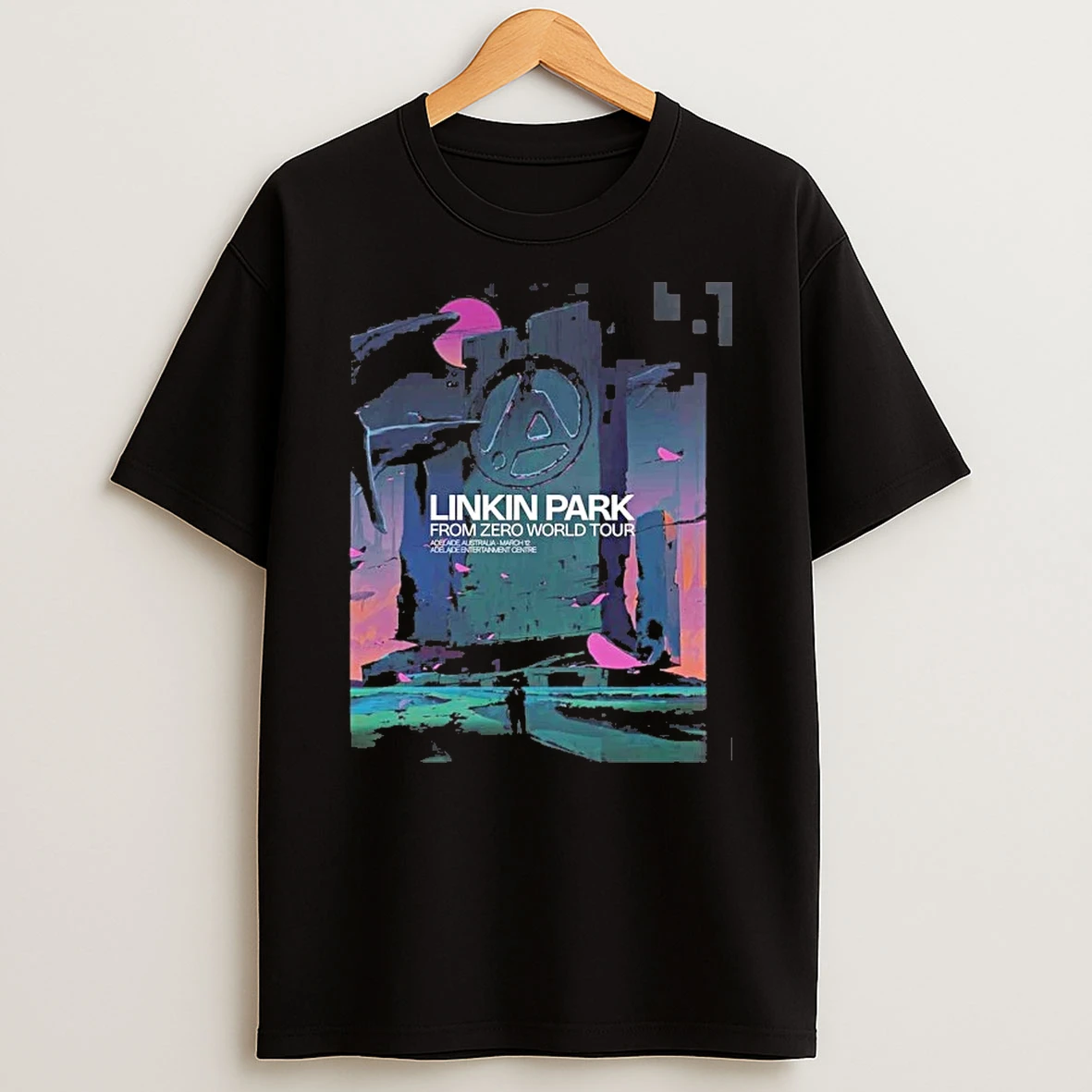Linkin Park From Zero World Tour Adelaide Australia 2026 Gig At Adelaide Entertainment Centre On March 12 2026 Shirts