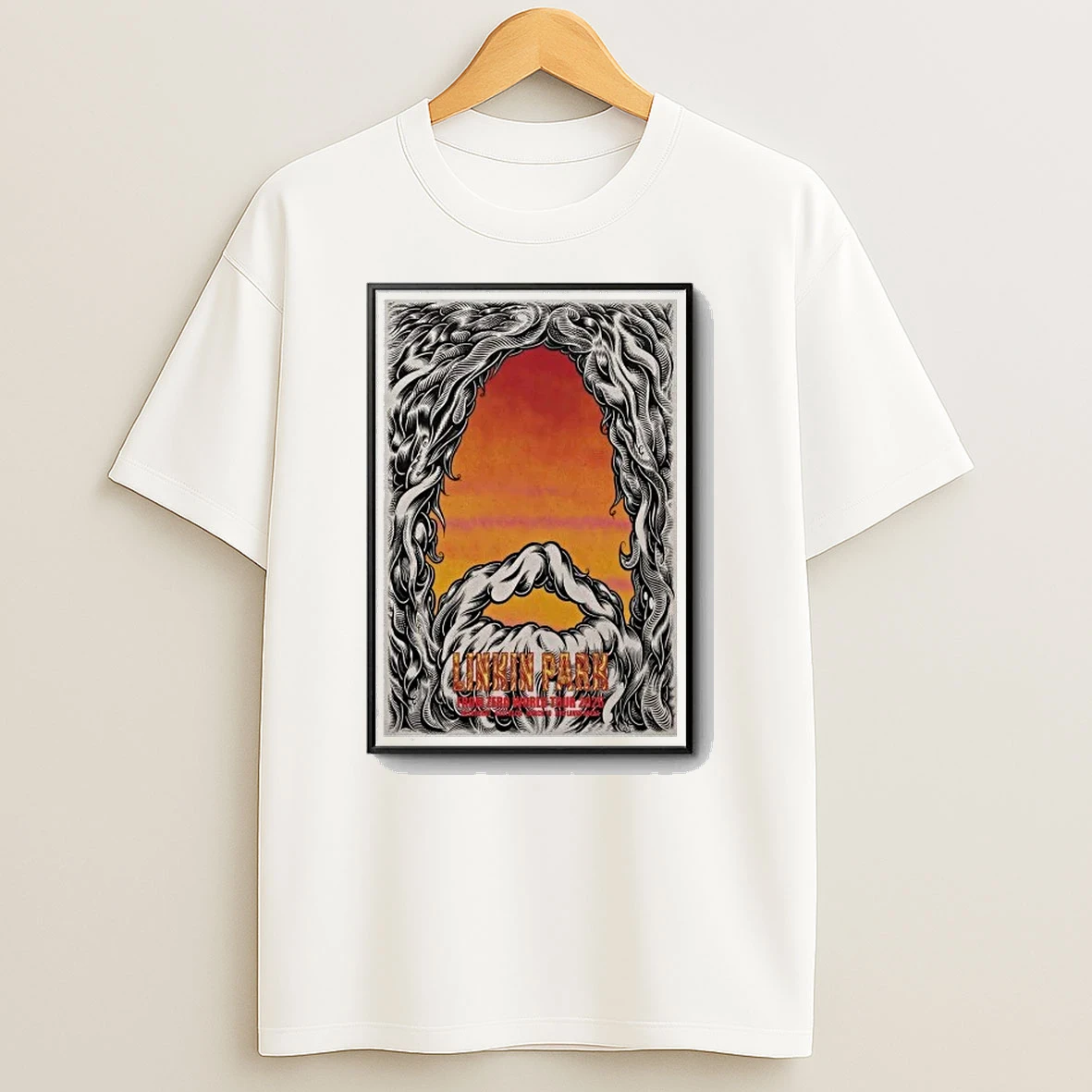 Linkin Park From Zero World Tour At Rod Laver Arena On Mar 10 Potter Shirts