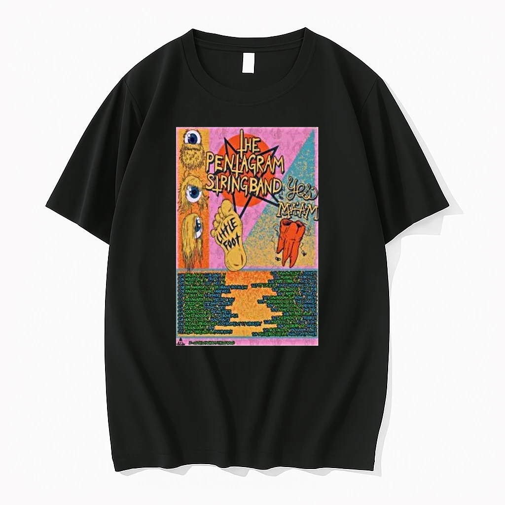 Little Foot The Pentagram String Band Yes Maam Tour Feb Mar 2026 Shirts