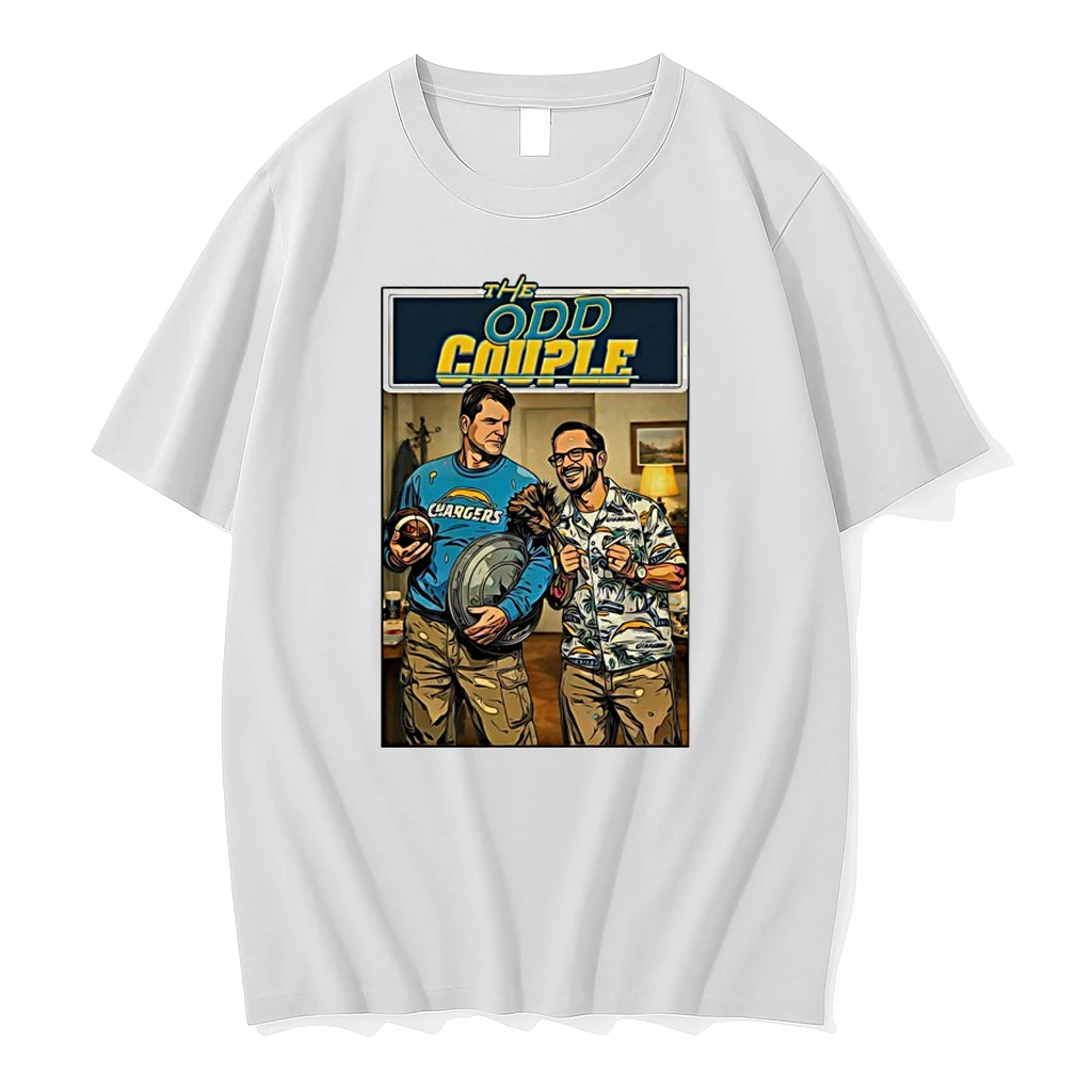 Los Angeles Chargers The Odd Couple Cartoon Shirts