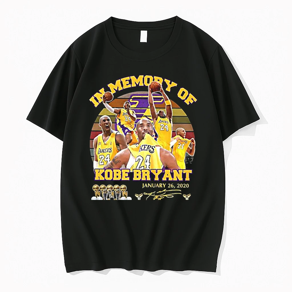 Los Angeles Lakers Nba In Memory Of Kobe Bryant 2020 Signature Vintage Woman Shirts