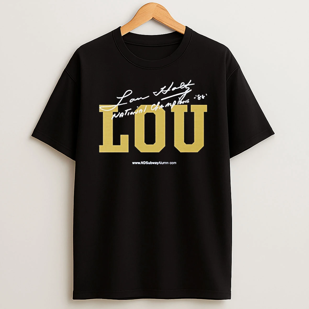 Lou Holtz National Champions Notre Dame Lou Holtz 1973 2026 Shirts