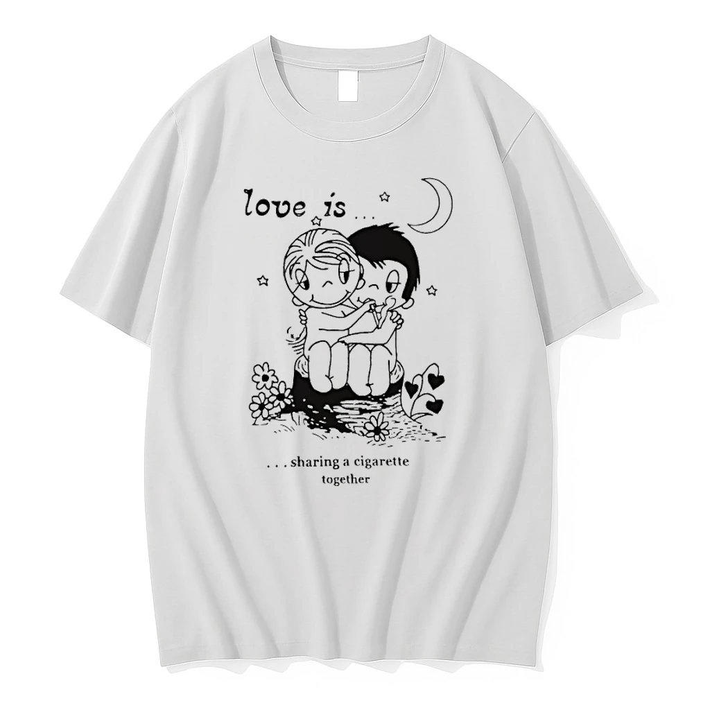 Love Is Sharing A Cigarette Together Shirts