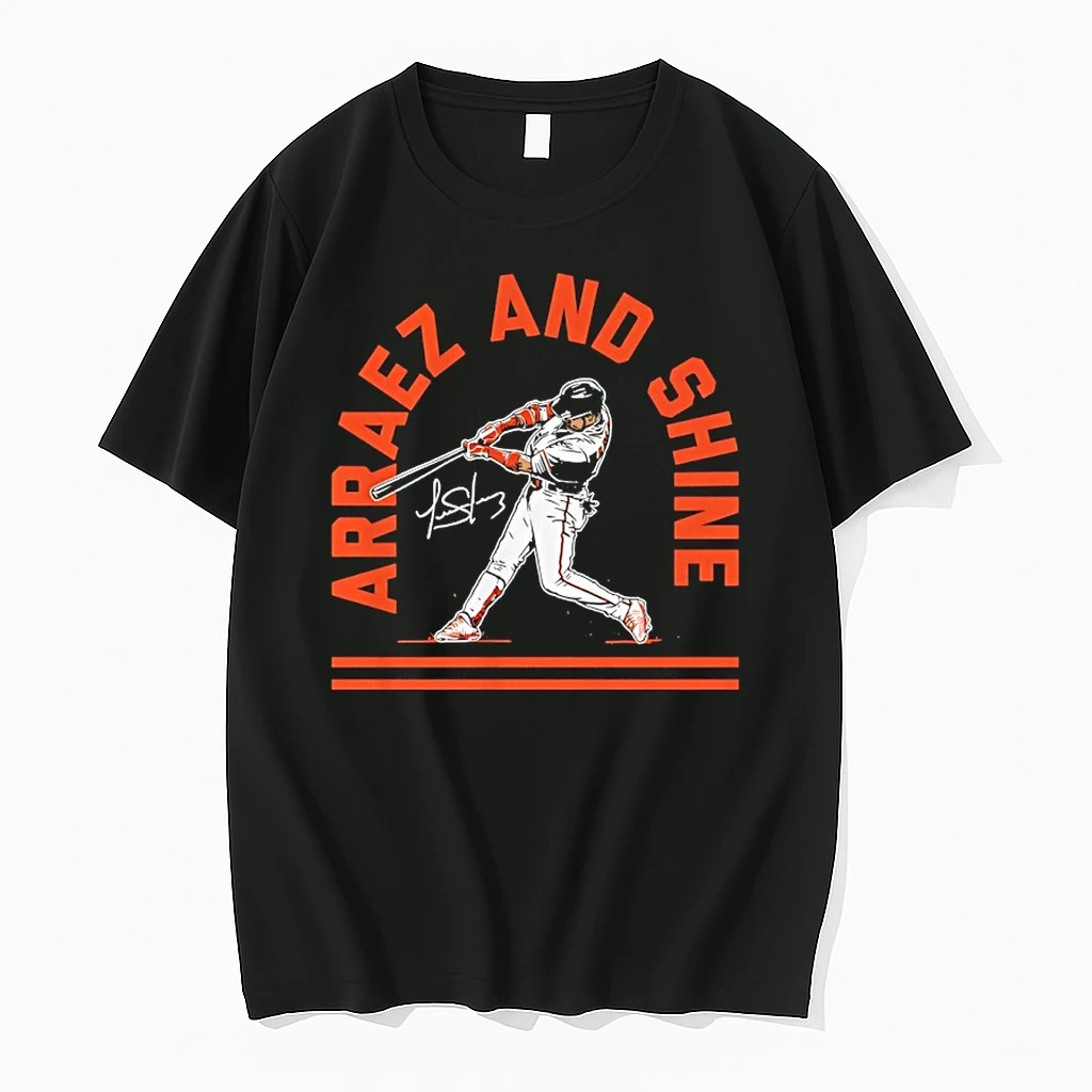 Luis Arraez San Francisco Arraez And Shine Swing Signature Shirts