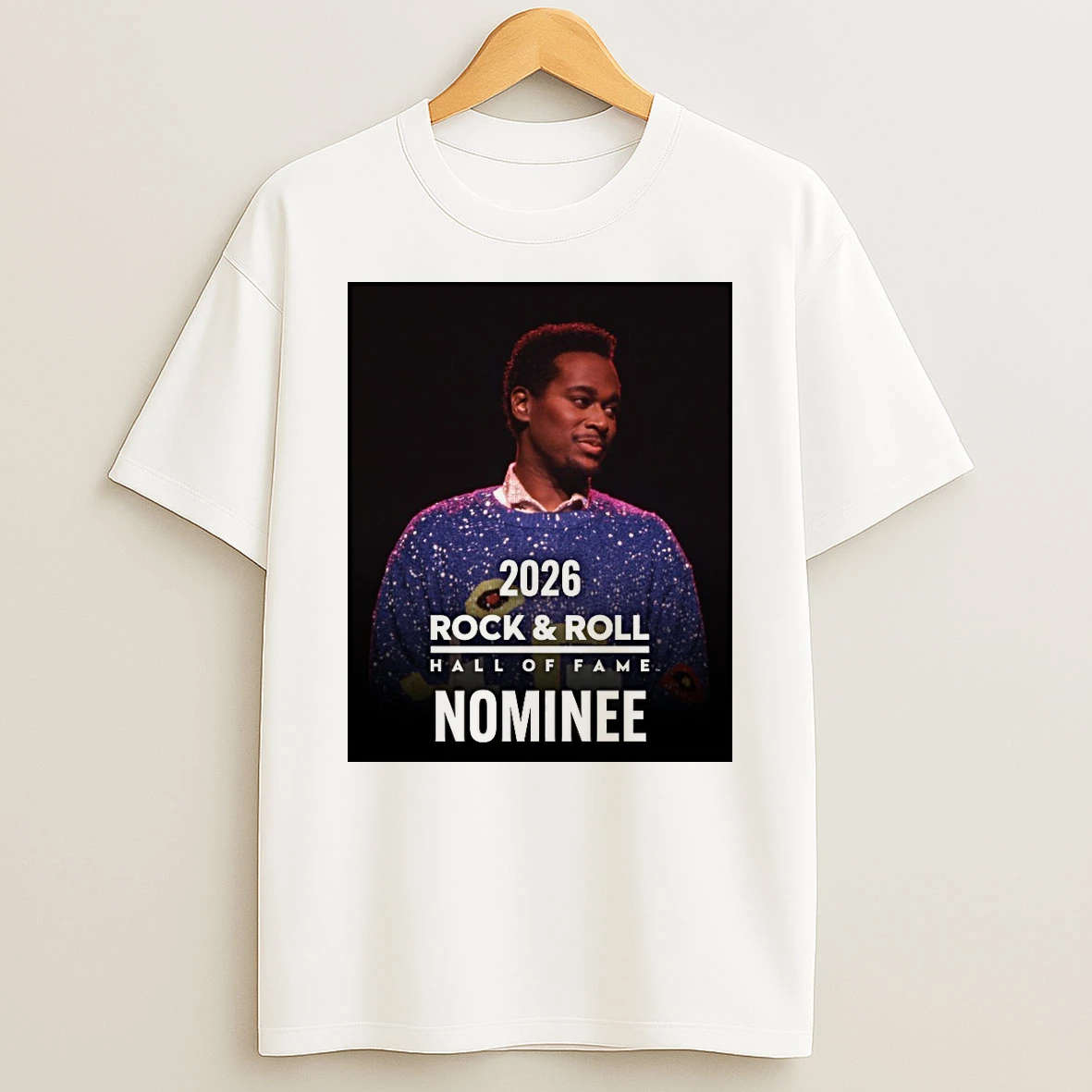 Luther Vandross 2026 Rock And Roll Hall Of Fame Nominee Shirts