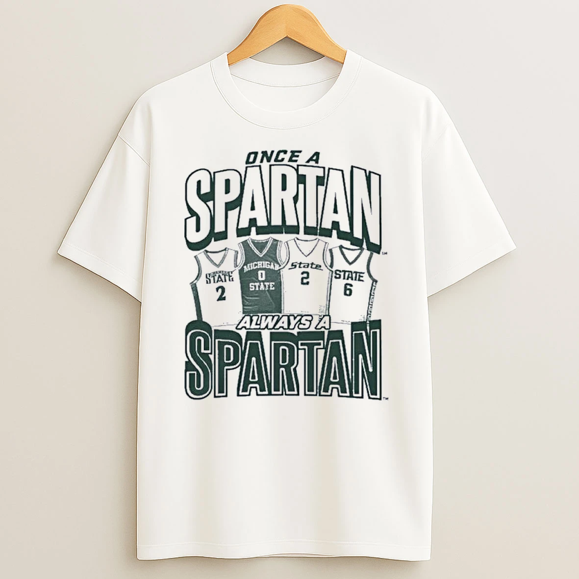 Msu Mens Basketball Once A Spartan Always A Spartan Shirts