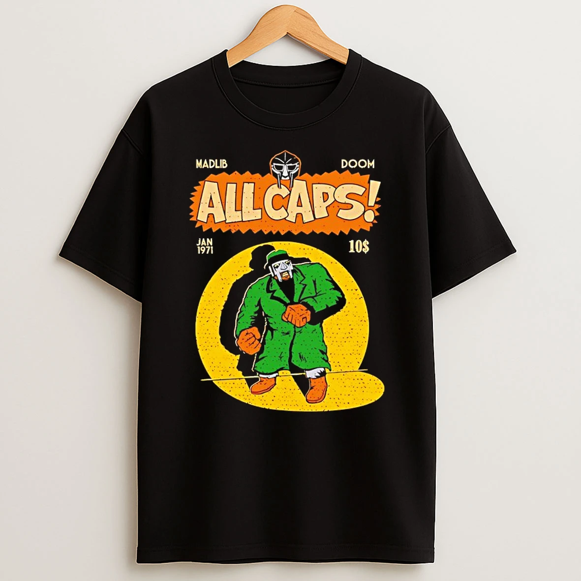 Madlib Doom All Caps 1971 Shirts