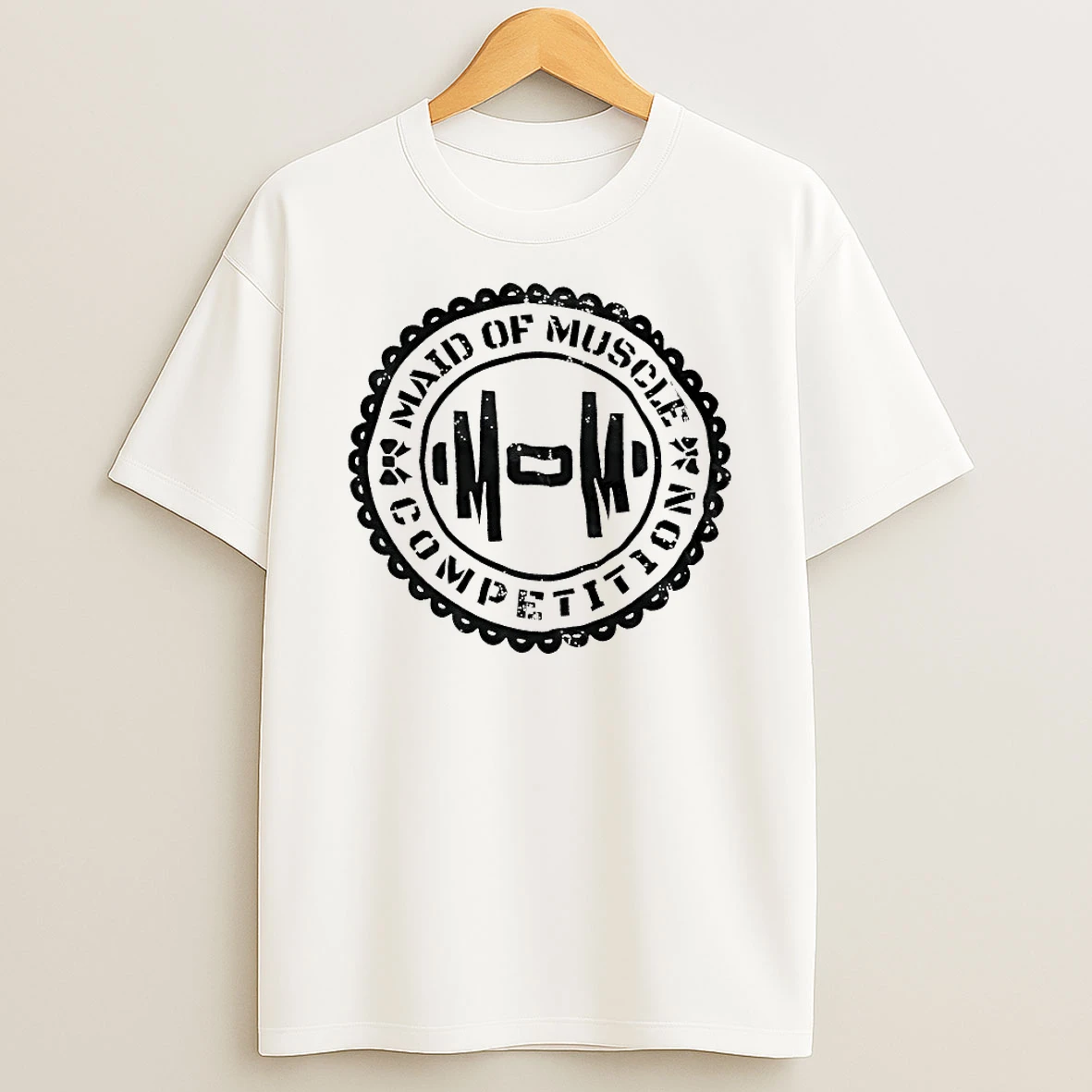 Maid Of Muscle Competition Shirts