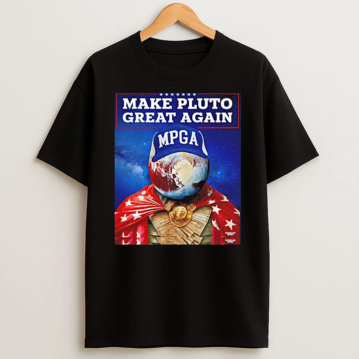 Make Pluto Great Again Mpga Space Shirts