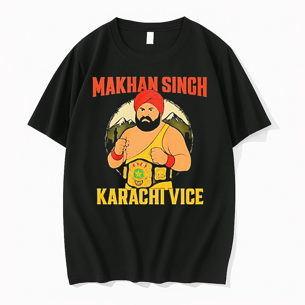 Makhan Singh Karachi Vice Professional Wrestler 2026 Shirts