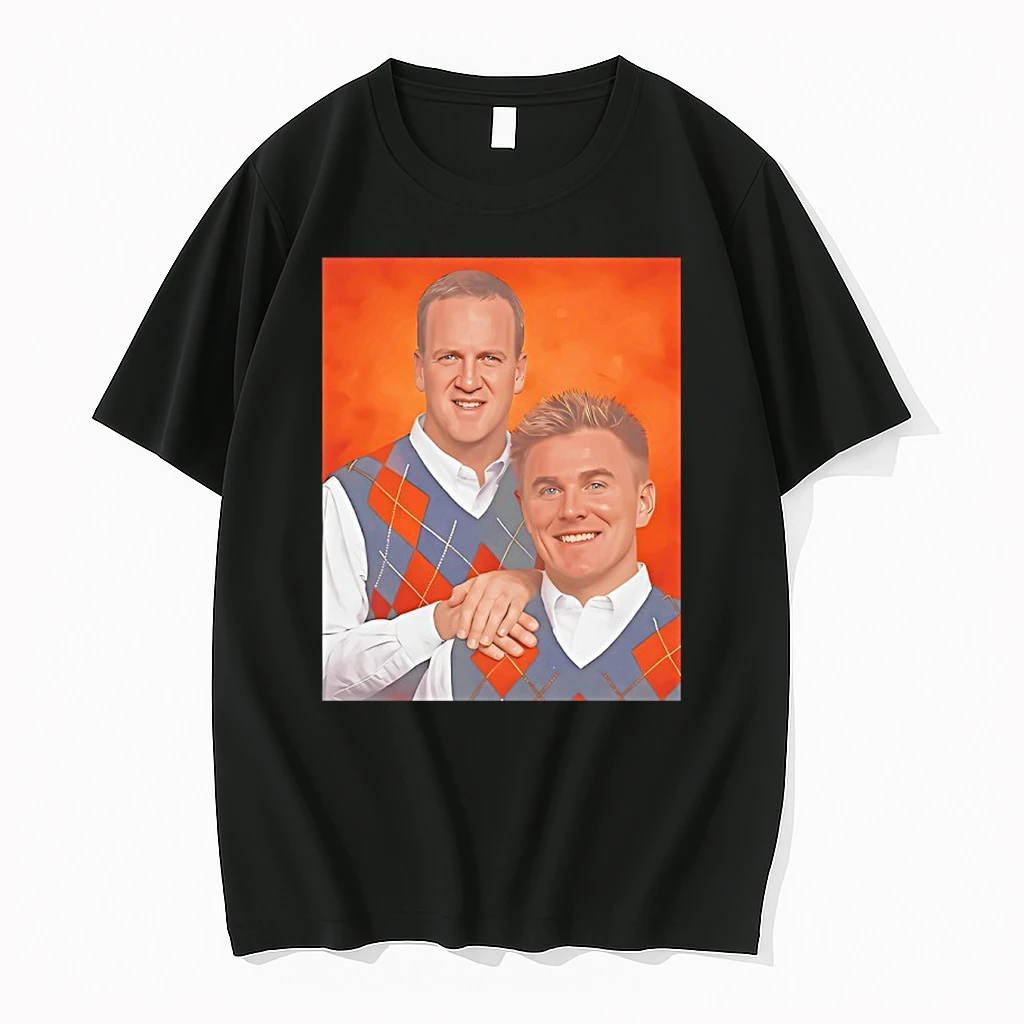 Manning And Nix Step Brothers Broncos Football Shirts