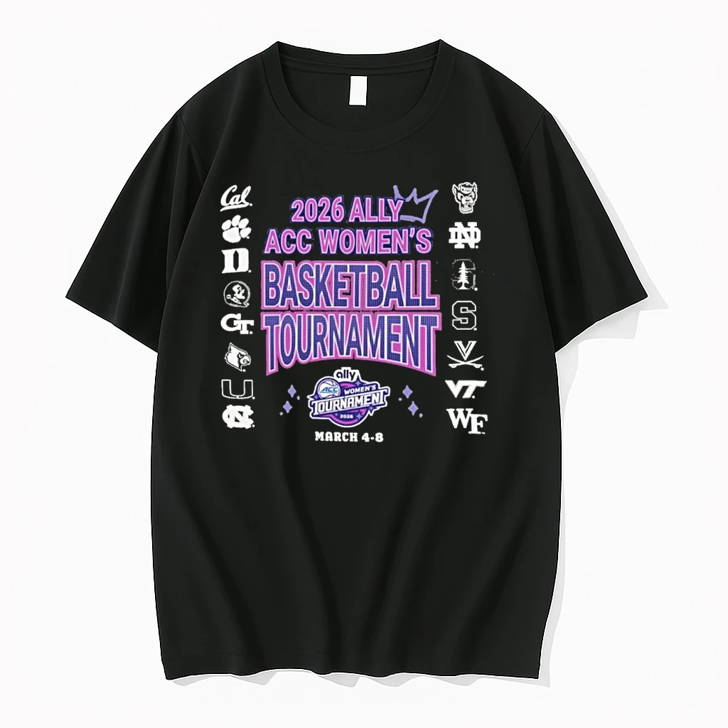 March 4 8 2026 Ally Acc Womens Basketball Championship Shirts