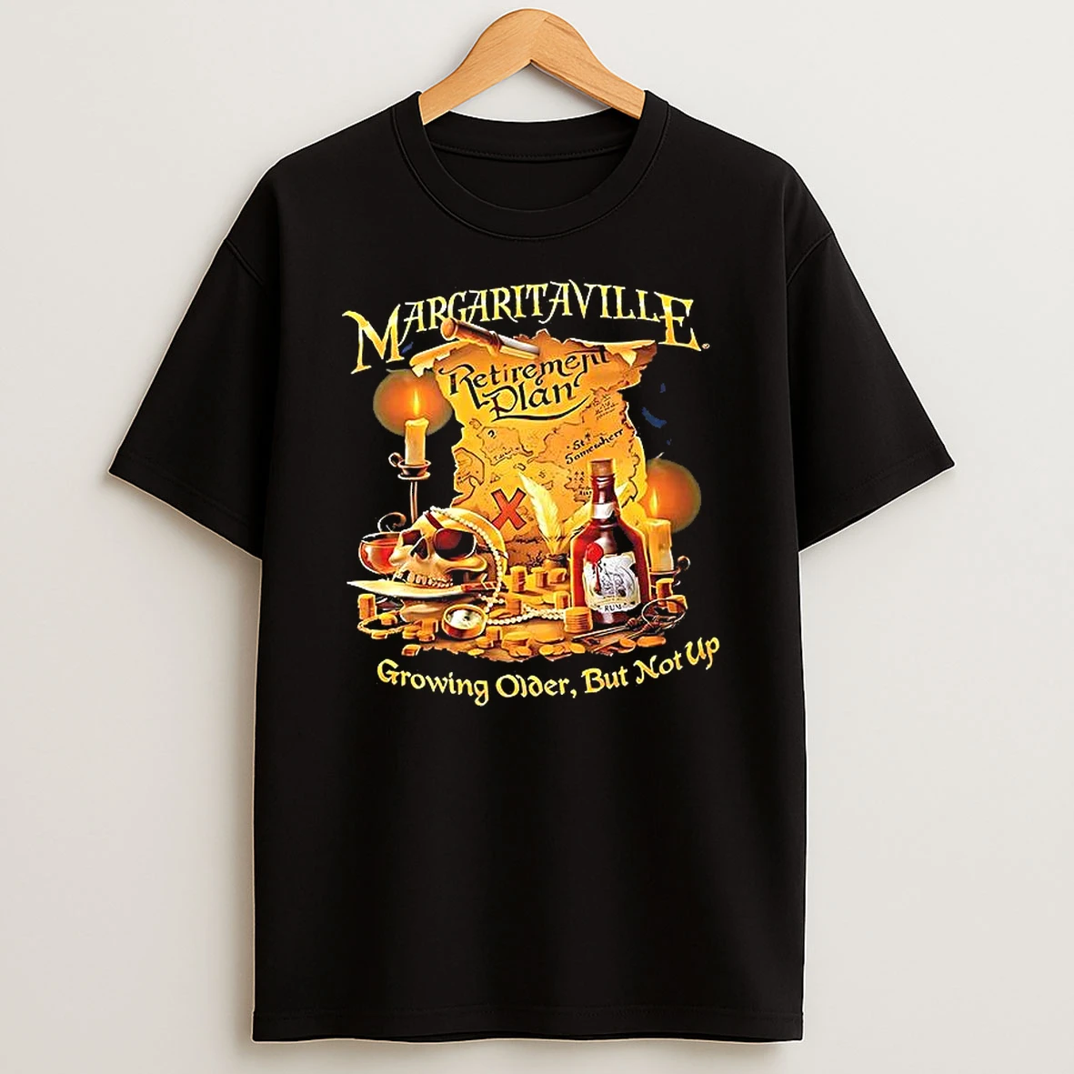 Margaritaville Retirement Plan Growing Older But Not Up Woman Shirts