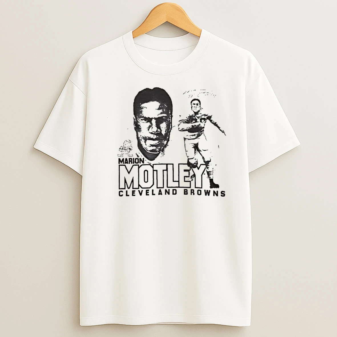 Marion Motley Cleveland Browns Nfl Football Hall Of Fame Legend Shirts