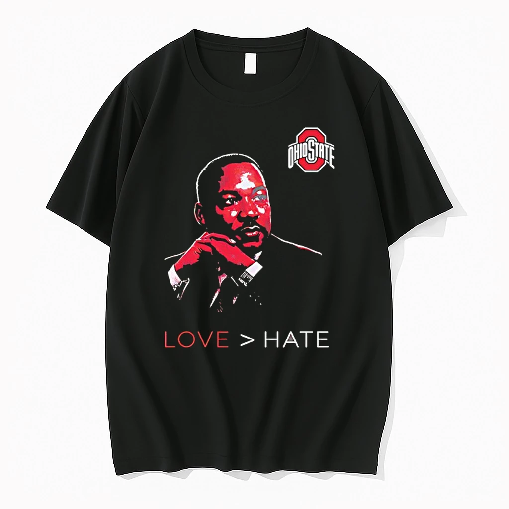 Martin Luther King Ohio State Love Hate Mlk Day Shirts