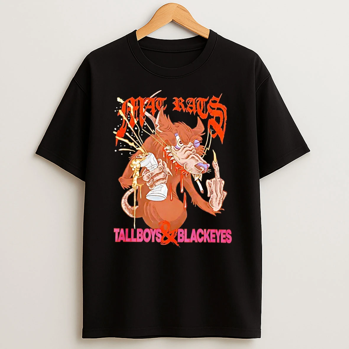 Mat Rats Tallboys And Blackeyes Shirts