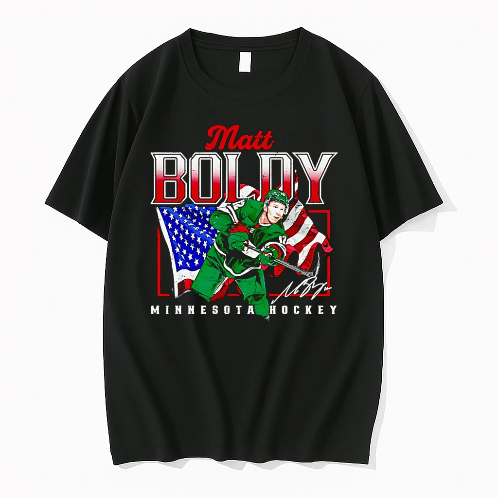Matt Boldy Minnesota Usa Flag Shirts