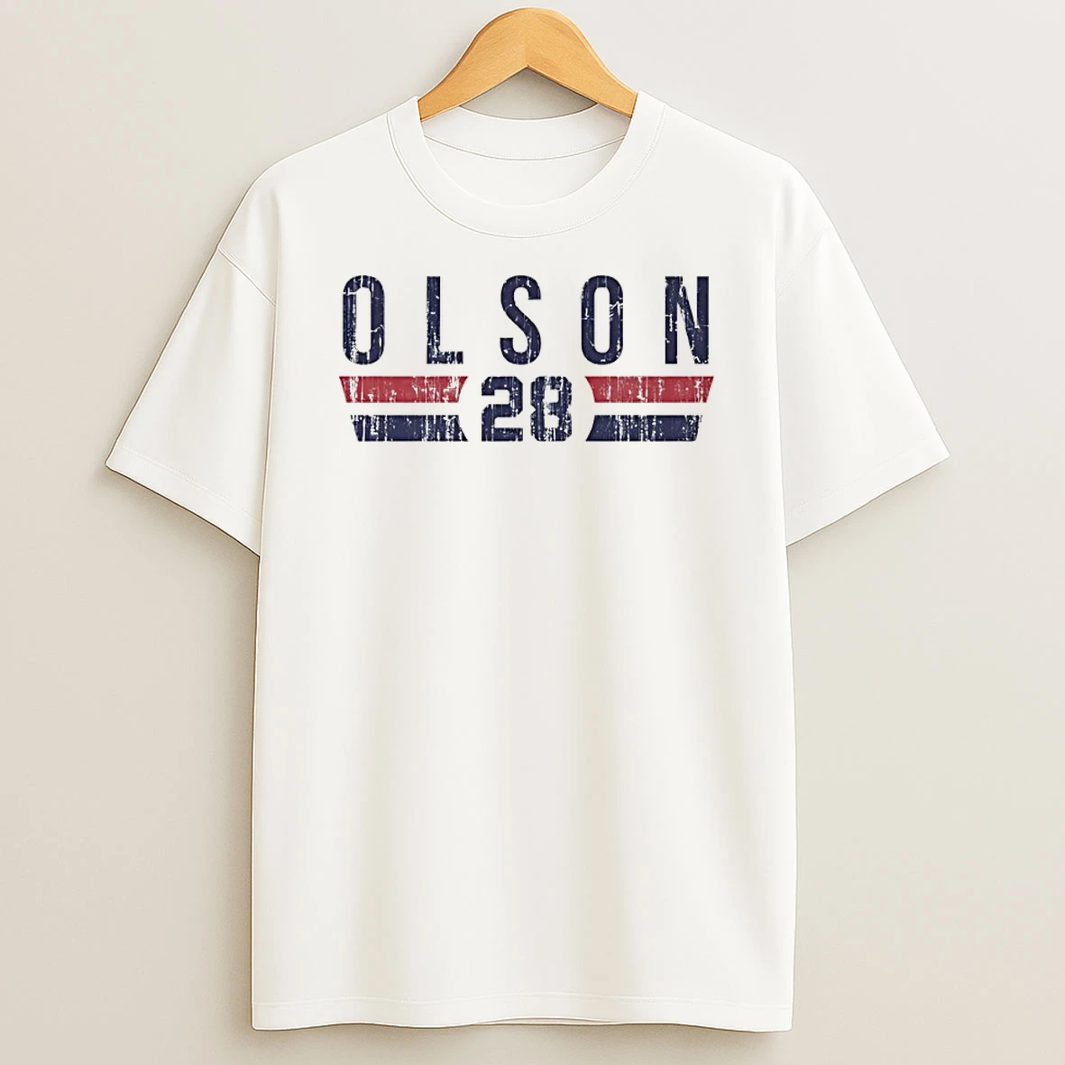 Matt Olson 28 Atlanta Braves Player Name And Number Shirts