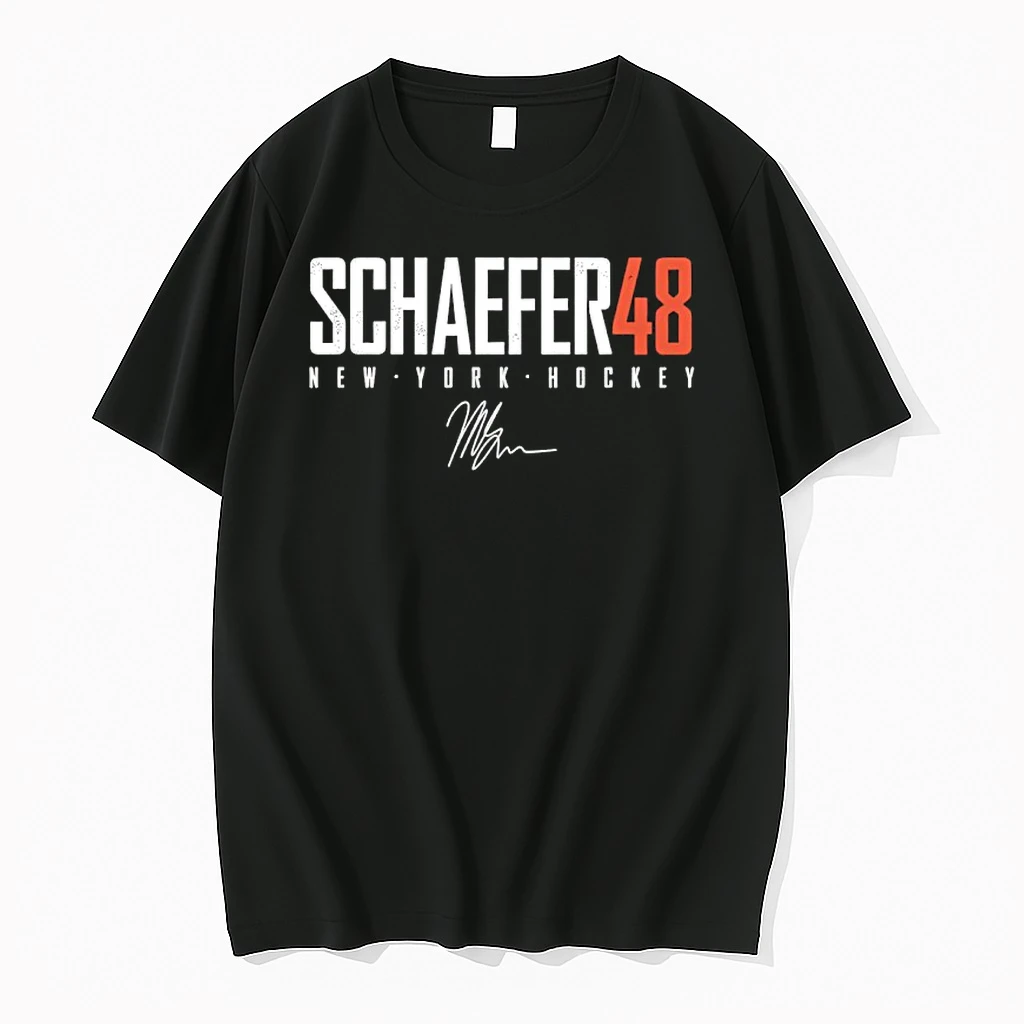 Matthew Schaefer New York Islanders Hockey Elite Number 48 Signature Shirts