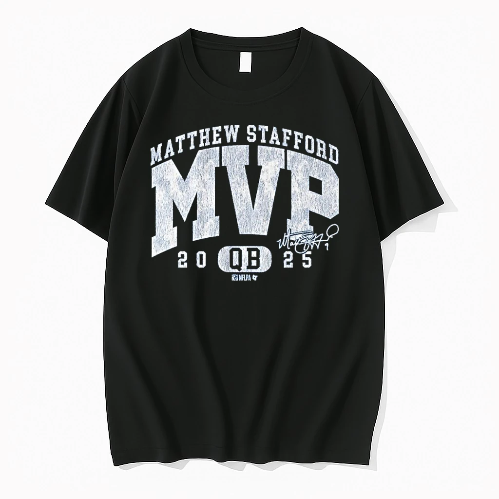 Matthew Stafford 2025 Mvp Qb Shirts