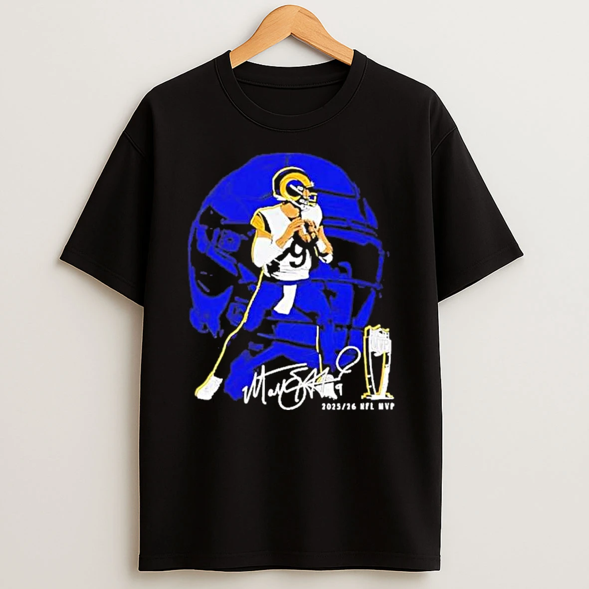 Matthew Stafford La Rams 2025 26 Nfl Mvp Signature Shirts
