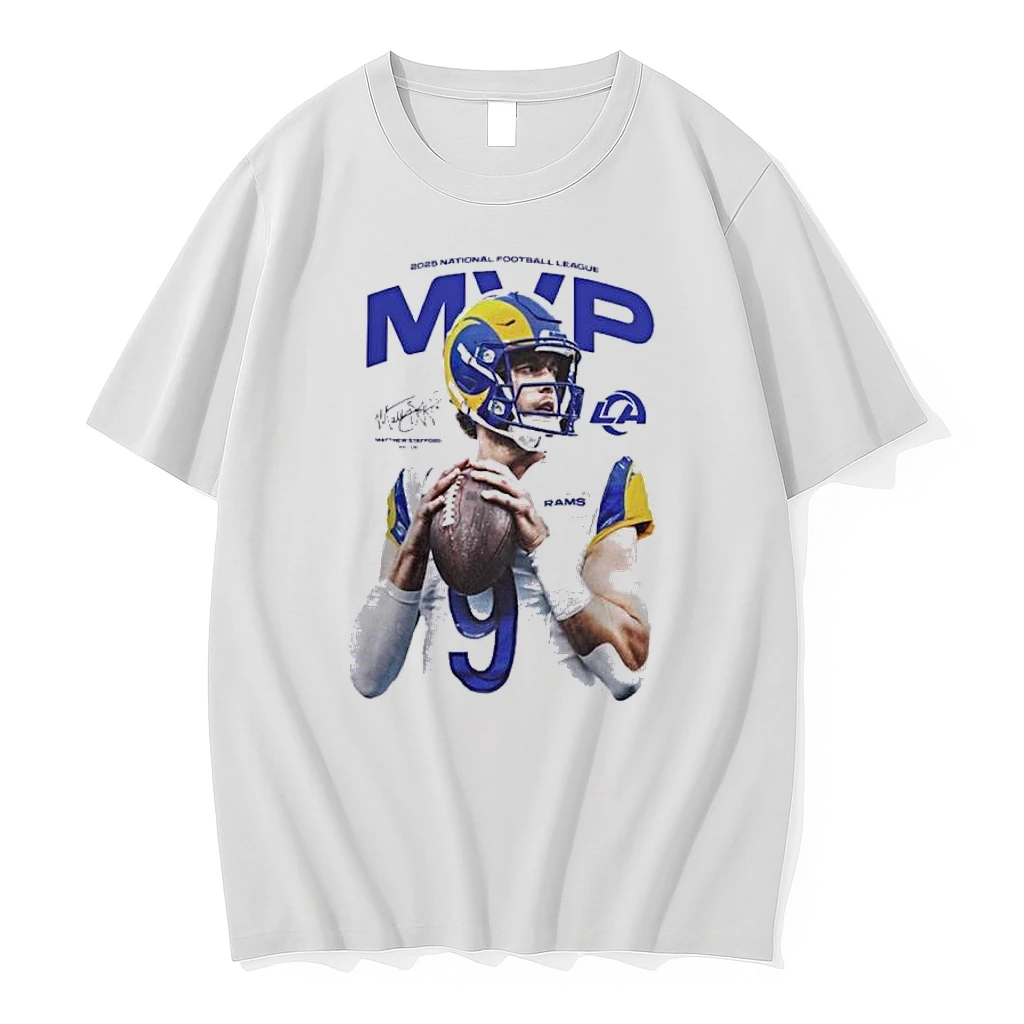 Matthew Stafford Los Angeles Rams 2025 Nfl Mvp Shirts