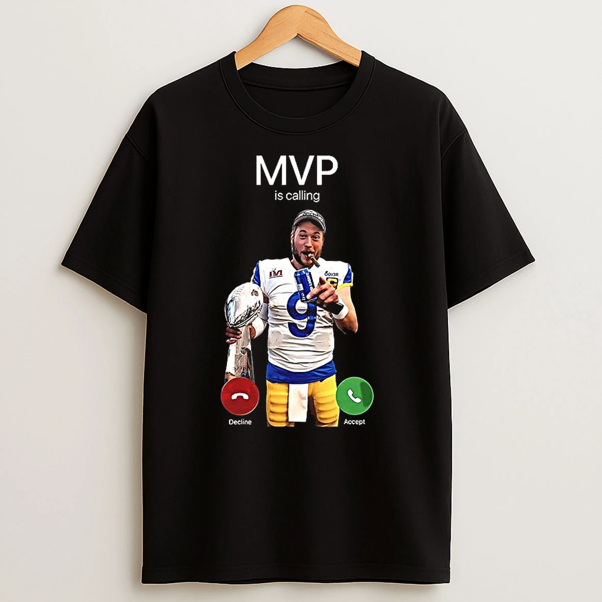Matthew Stafford Mvp Is Calling Los Angeles Woman Shirts