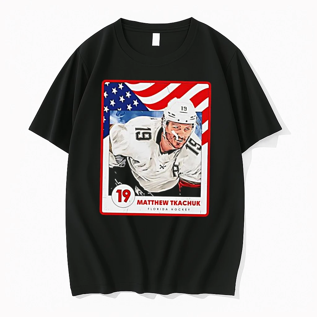 Matthew Tkachuk 19 Florida Hockey American Flag Shirts