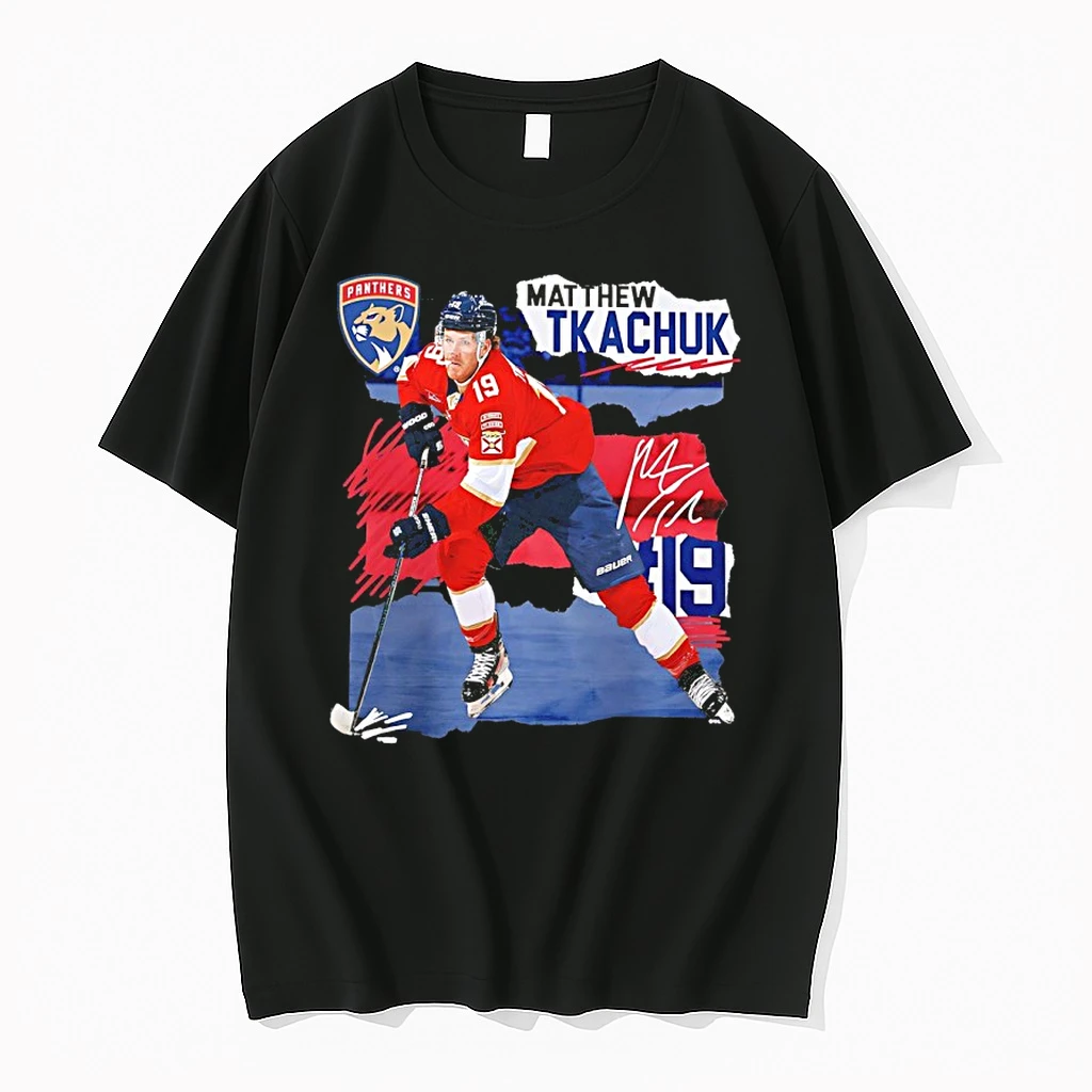 Matthew Tkachuk 19 Florida Panthers Fresh Ice Signature Shirts