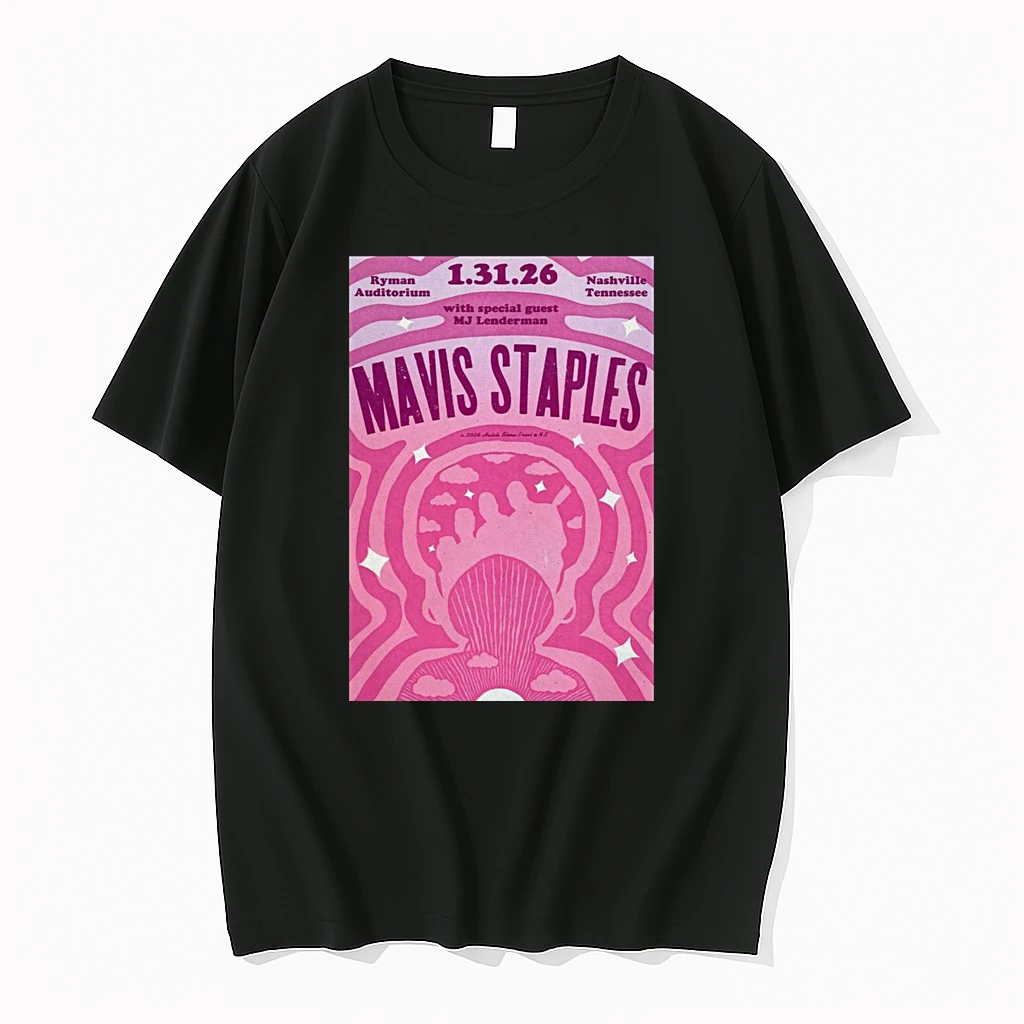 Mavis Staples Ryman Auditorium Nashville Tn January 31 2026 Shirts