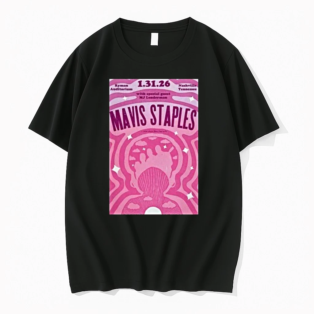 Mavis Staples Ryman Auditorium Nashville Tn Jan 31 2026 Shirts