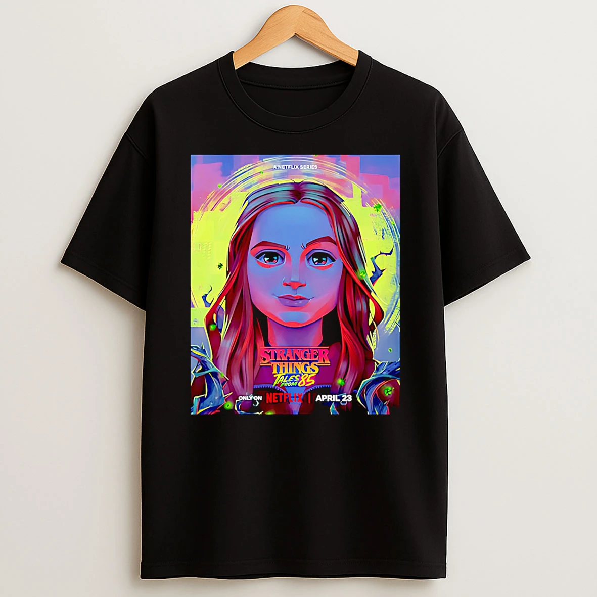 Max Mayfield Character For Stranger Things Tales From 85 Premieres April 23 2026 Shirts