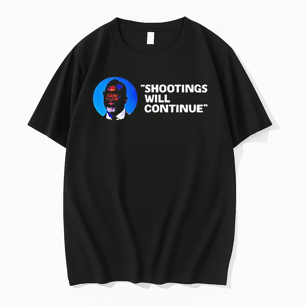 Mayor Brandon Johnson Shootings Will Continue Shirts