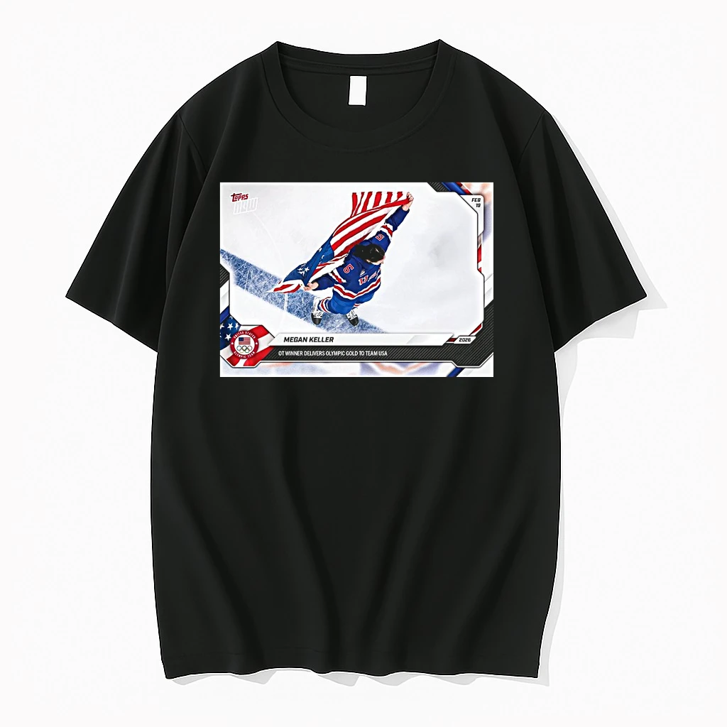 Megan Keller Ot Winner Delivers Olympic Gold To Team Usa Topps Now Shirts