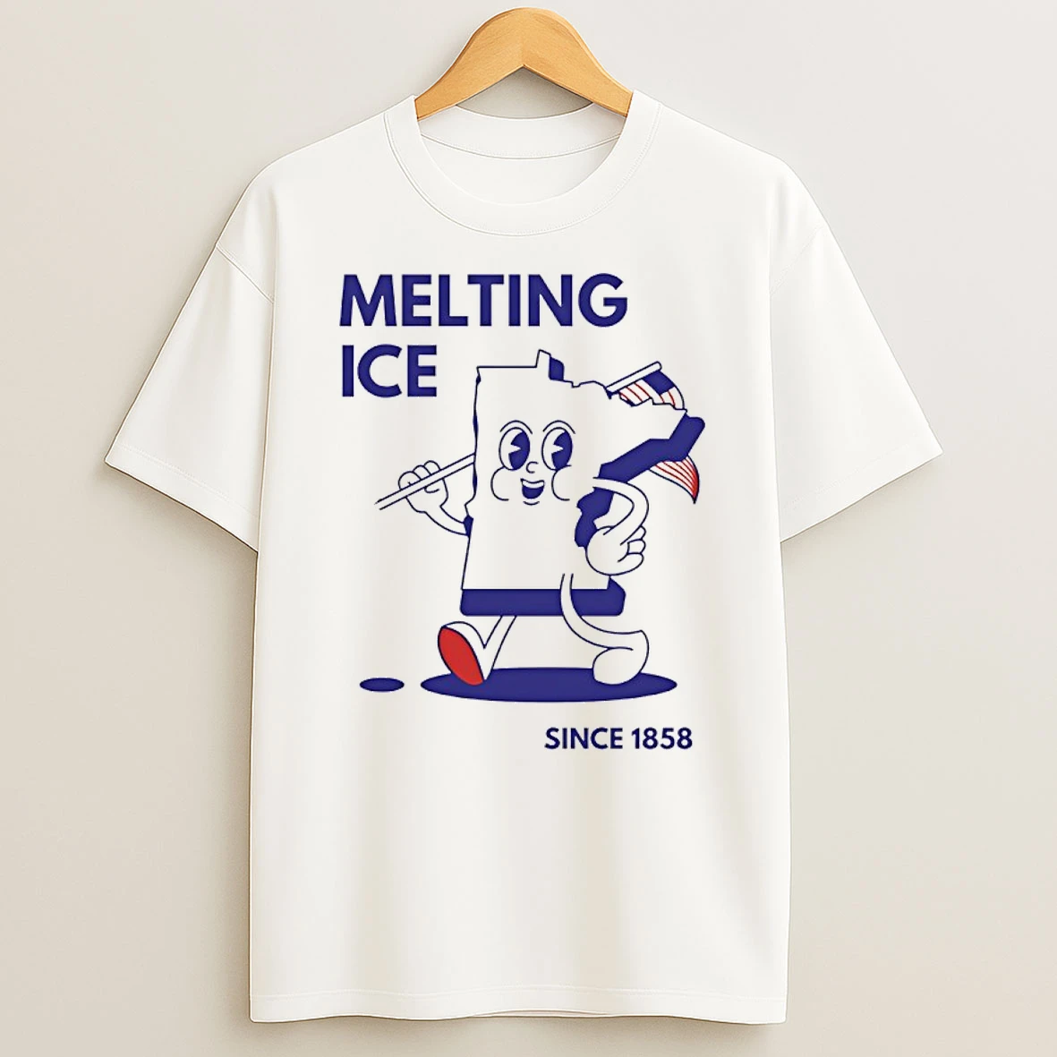 Melting Ice Since 1858 Minnesota Fuck Ice Shirts
