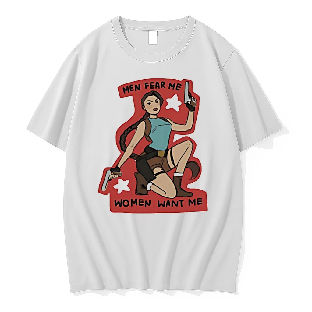 Men Fear Me Women Want Me Woman With Guns And Stars Shirts