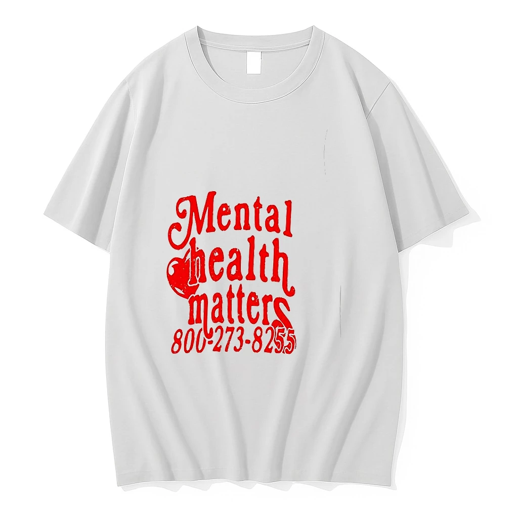 Mental Health Matters 800 273 8255 Heart Graffiti Woman Shirts