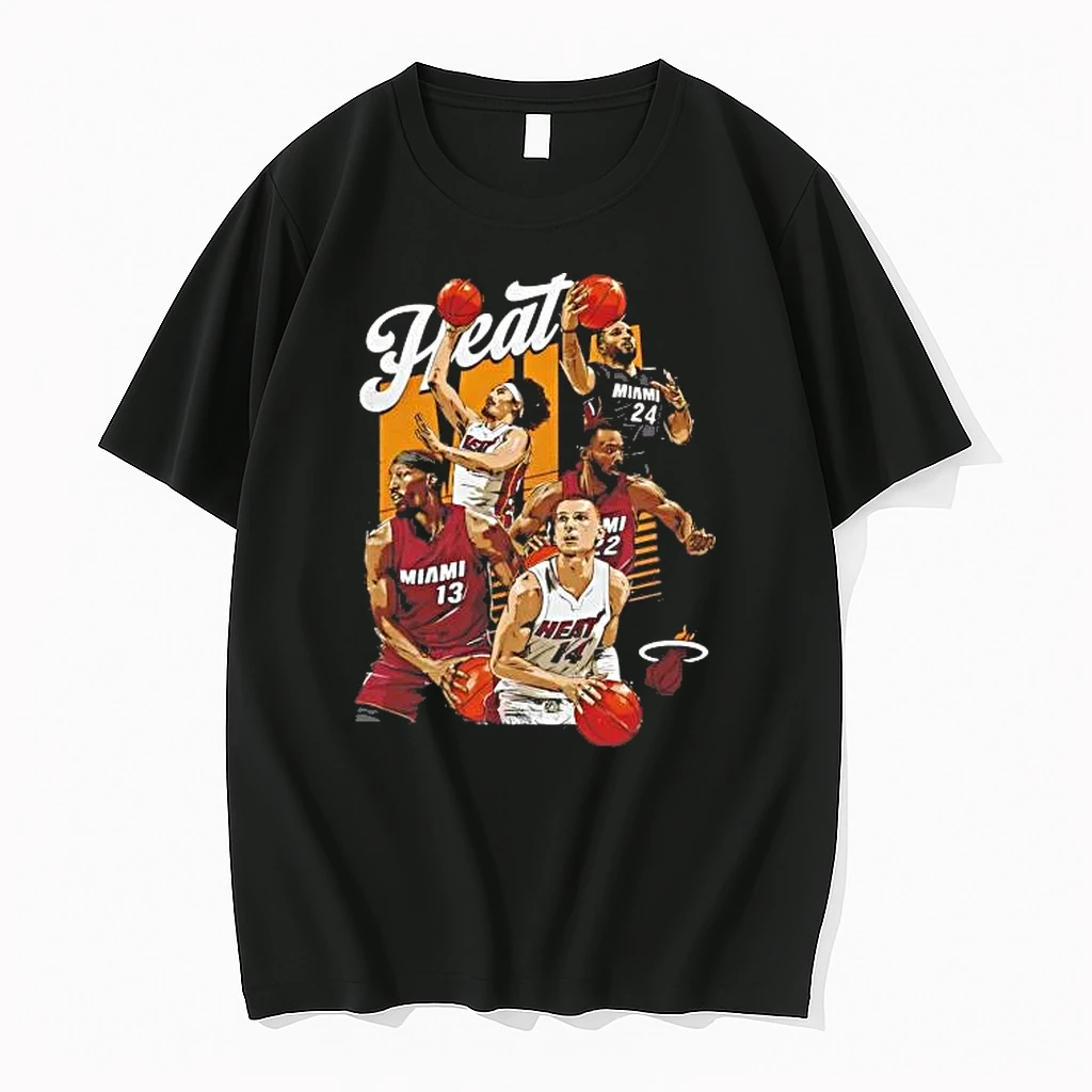 Miami Heat 2026 Starting 5 Graphic Vintage Shirts