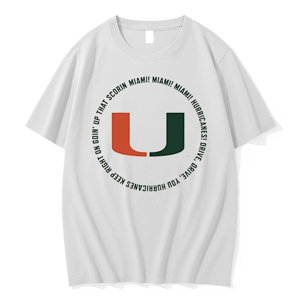 Miami Hurricanes Football Fight Song Lyrics Shirts